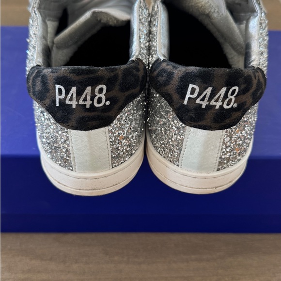 Silver Glitter Sneakers - Picture 6 of 6